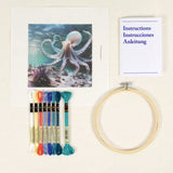 DMC Octopus Cross Stitch Kit