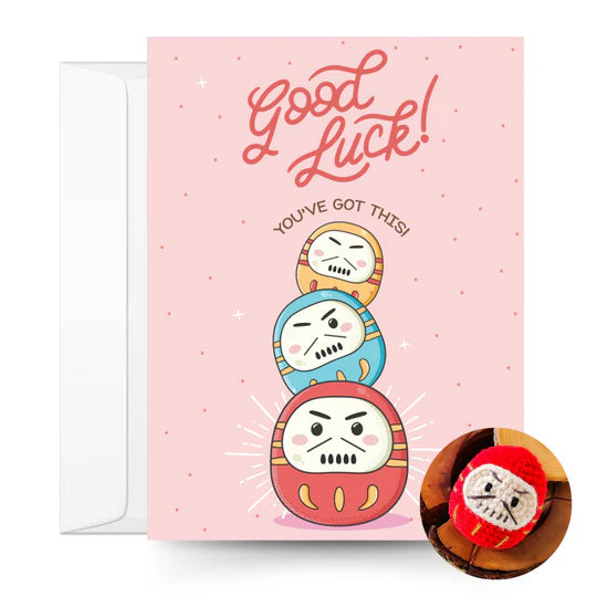 Greeting Card with Crochet Pattern by The Kindness Company