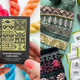 Doodle Card Deck by Pacific Knit Co.