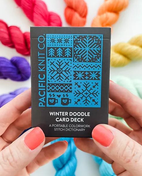 Pacific Knit Co. Doodle Winter Card Deck
