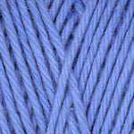 Cornflower colored cotton yarn
