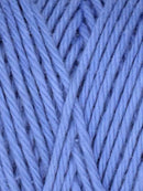 Cornflower colored cotton yarn