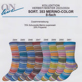 ONline Supersocke 8-Ply Merino Color