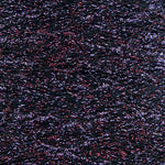 Close-up of Lilac-Red Black, a black base yarn with red and purple sparkles