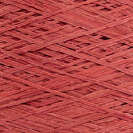 Close-up of Marsala, a light red yarn