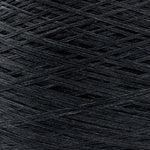 Close-up of Raven, a black yarn