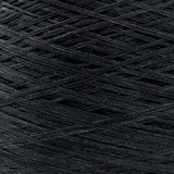 Close-up of Raven, a black yarn