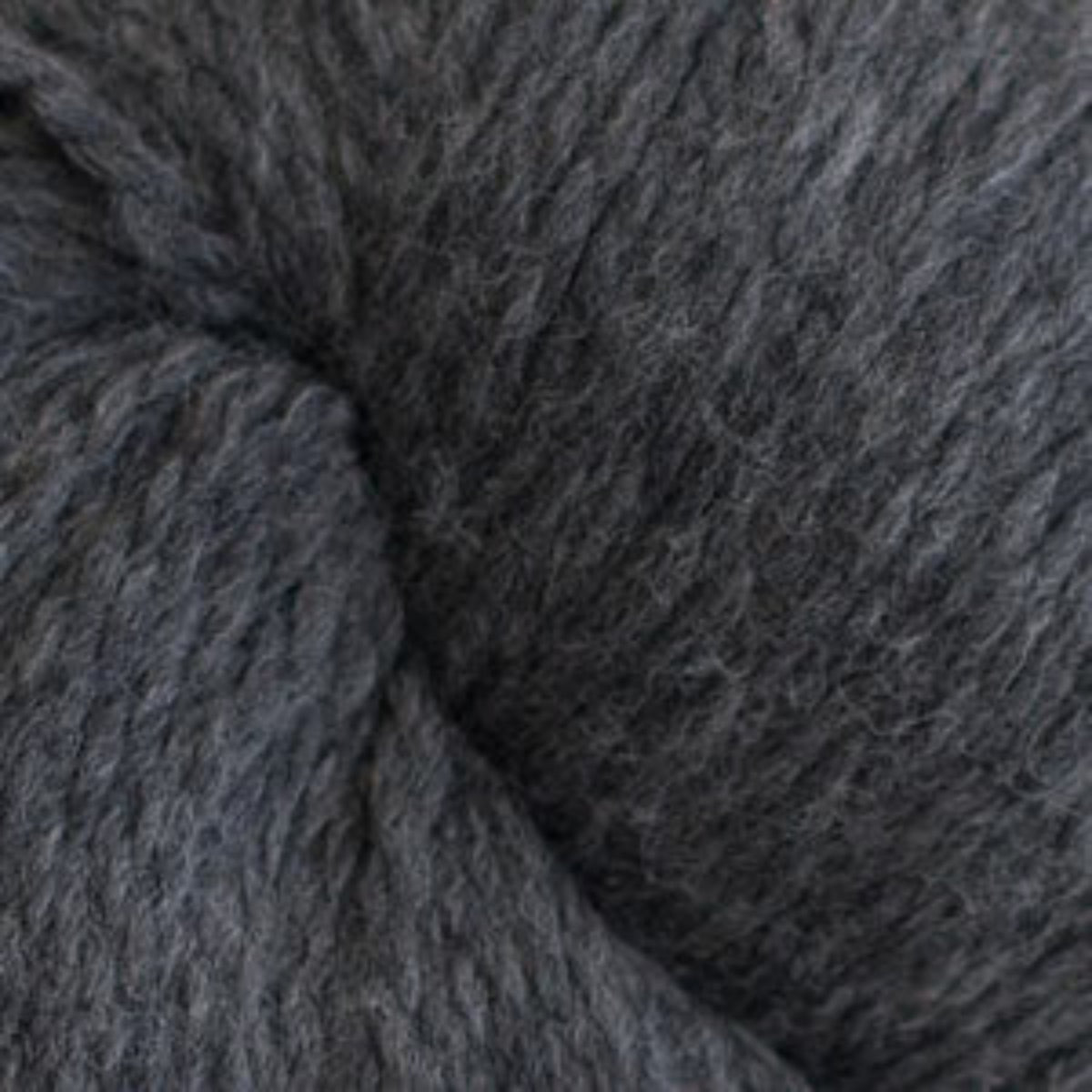 Close-up of dark gray yarn ball