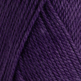 Close-up of purple yarn with a textured pattern