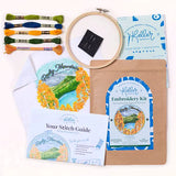 Keller Design Co. National Parks and Landmarks Embroidery Kits