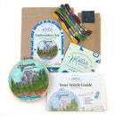 Keller Design Co. National Parks and Landmarks Embroidery Kits-11