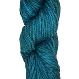 Skein of Malabrigo Chunky Yarn in the color teal blue