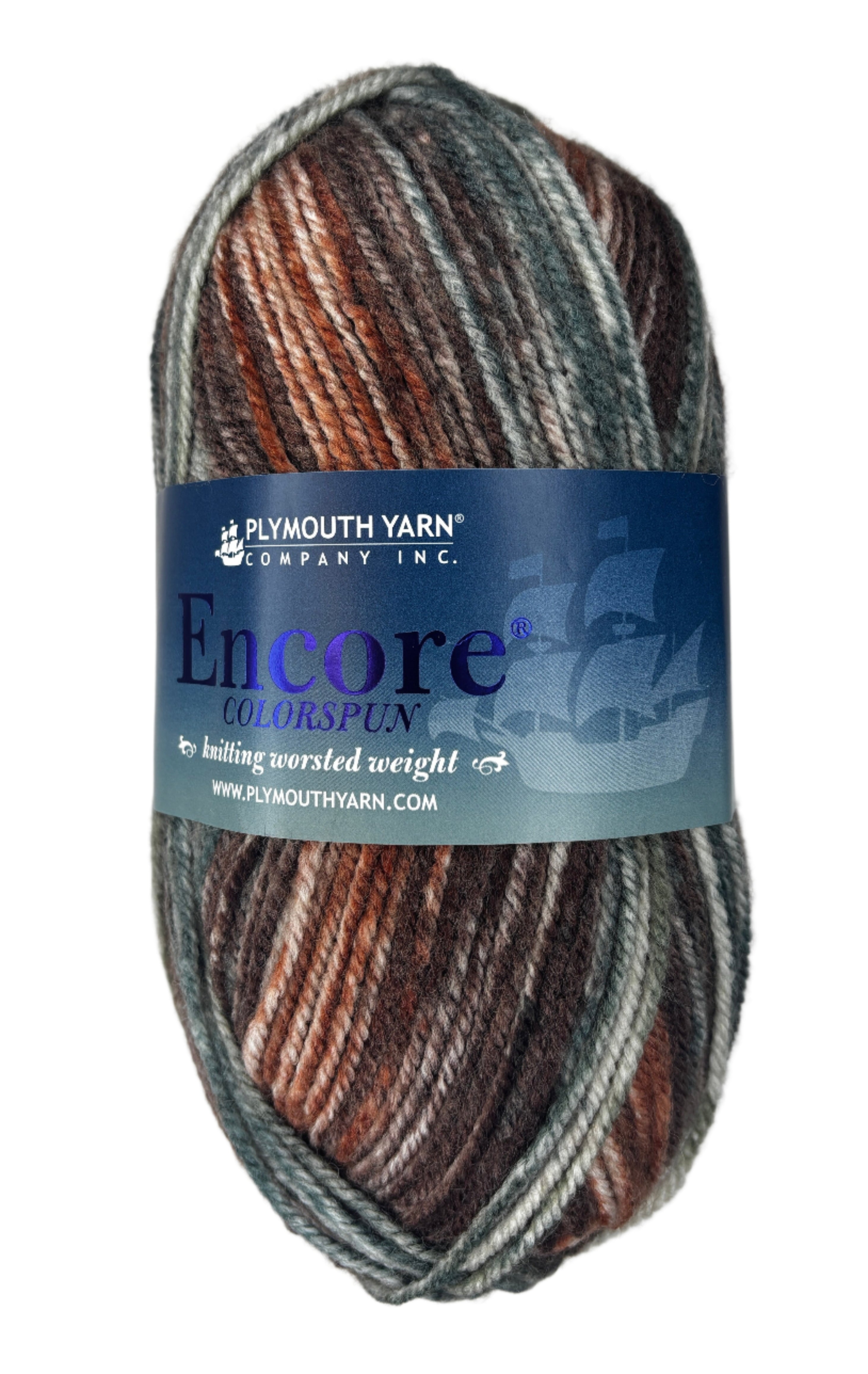 Autumnal colors skein of yarn