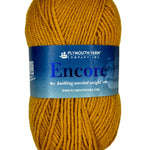 Sunflower golden yellow skein of yarn