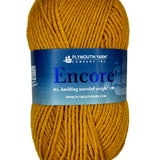 Sunflower golden yellow skein of yarn