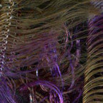 Euro Yarns Boa color tan and purple
