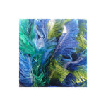 Euro Yarns Boa color blue teal and green