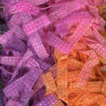 Euro Yarns Puff yarn color pink and lavender