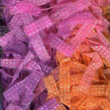 Euro Yarns Puff yarn color pink and lavender