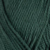 Close-up of dark green yarn with a textured pattern