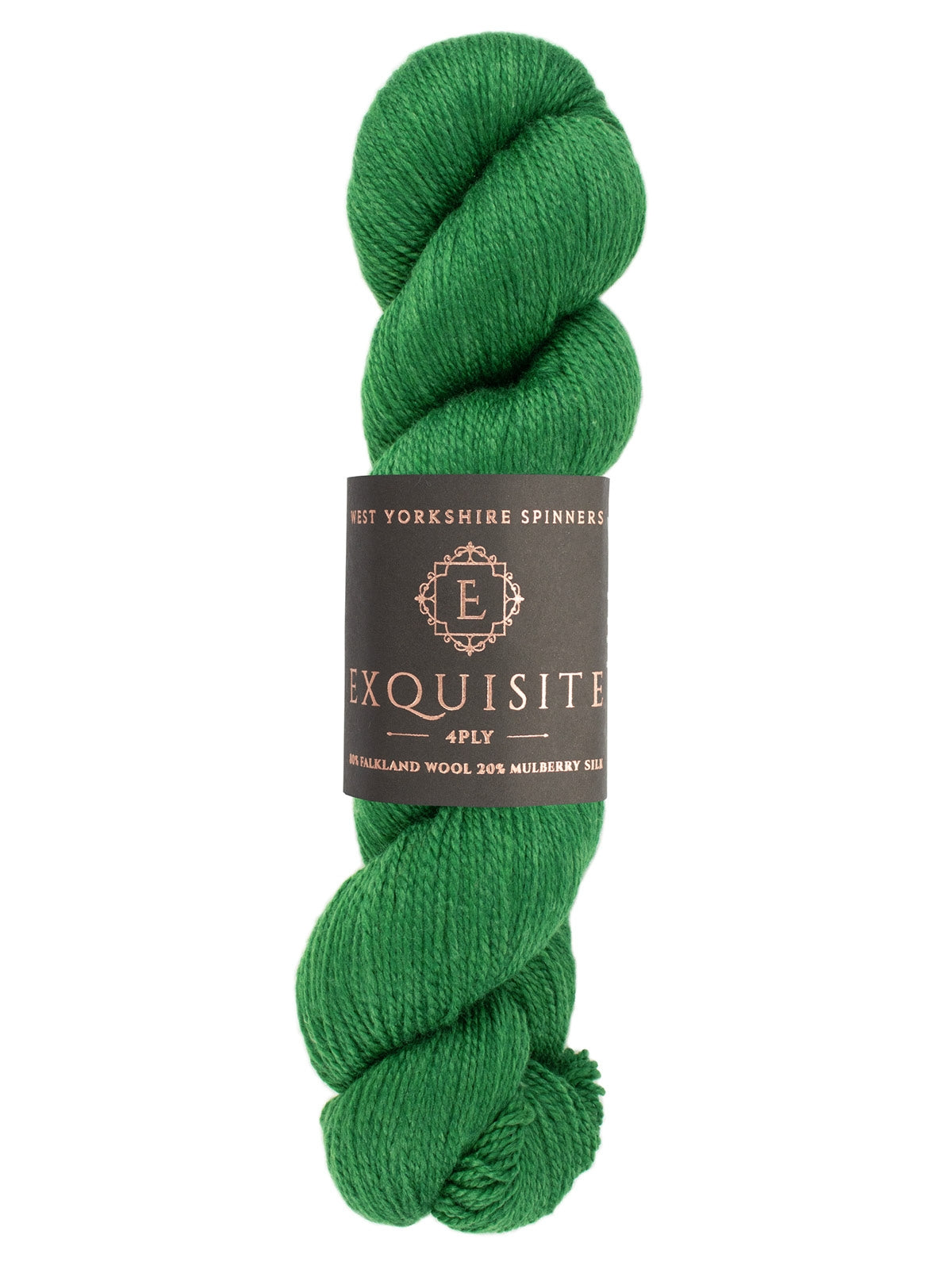 West Yorkshire Spinners Exquiste 4 ply Fingering yarn color green