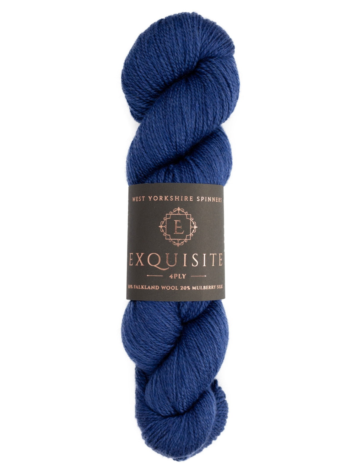 West Yorkshire Spinners Exquiste 4 ply Fingering yarn color blue