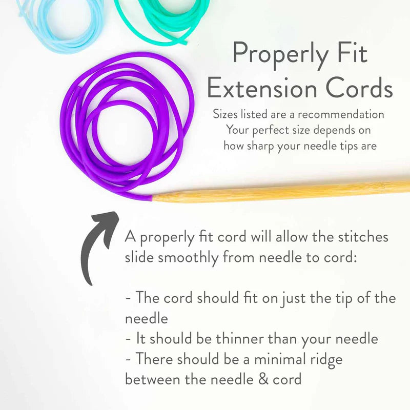 Twice Sheared Sheep - Knit Extension Cords w/Storage Tin