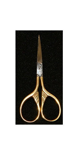 Feather Gold Scissors 3 1/2 "