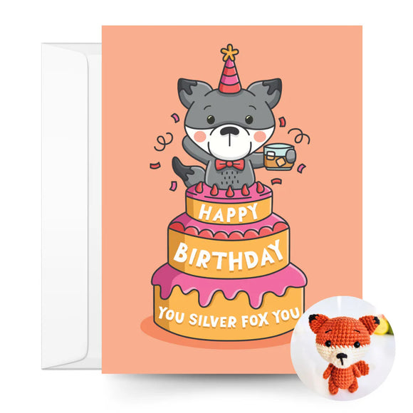 Greeting Card with Crochet Pattern by The Kindness Company