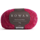 Rowan Fine Tweed Haze yarn color red