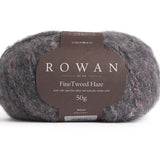 Rowan Fine Tweed Haze yarn color dark gray