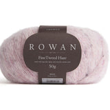 Rowan Fine Tweed Haze yarn color light pink