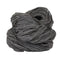 Charcoal Grey Skein of Fingering Weight Wool yarn 