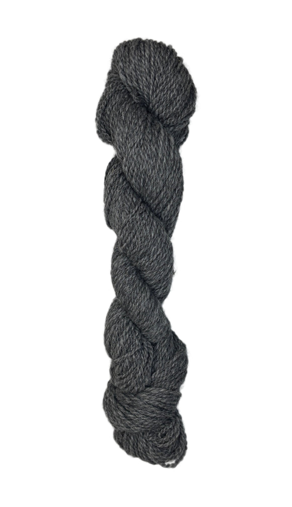 Skein of exclusive Cowgirl wool Yarn in the color grey