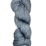 Light blue skein of yarn 