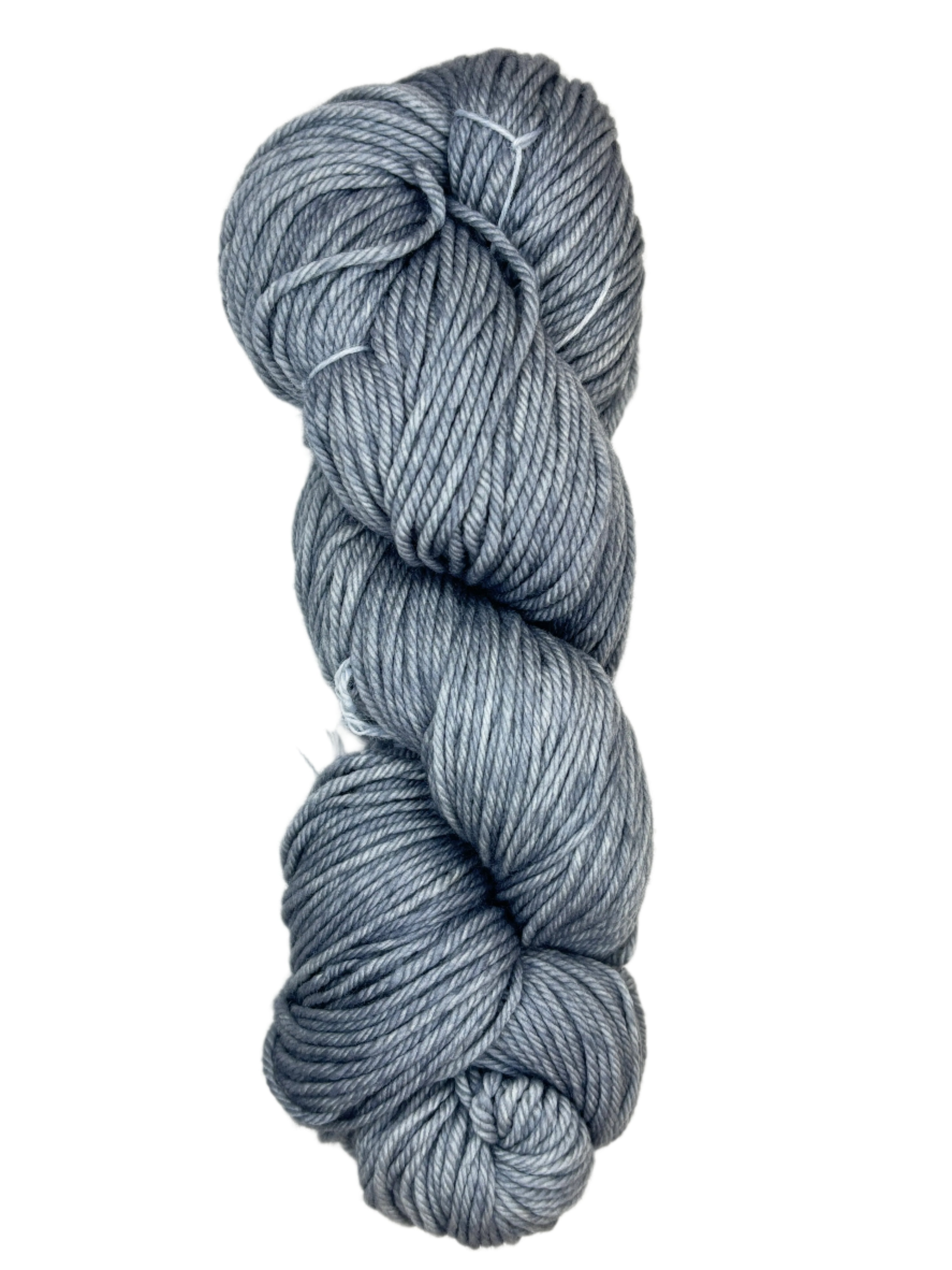 Light blue skein of yarn 