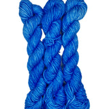 blue  mini skein