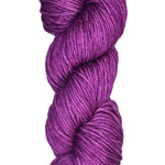 Skein of Malabrigo Rios yarn in the color purple