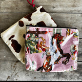 Atenti Western Themed Accessories Pouch