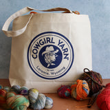 Cowgirl Yarn Tote Bags