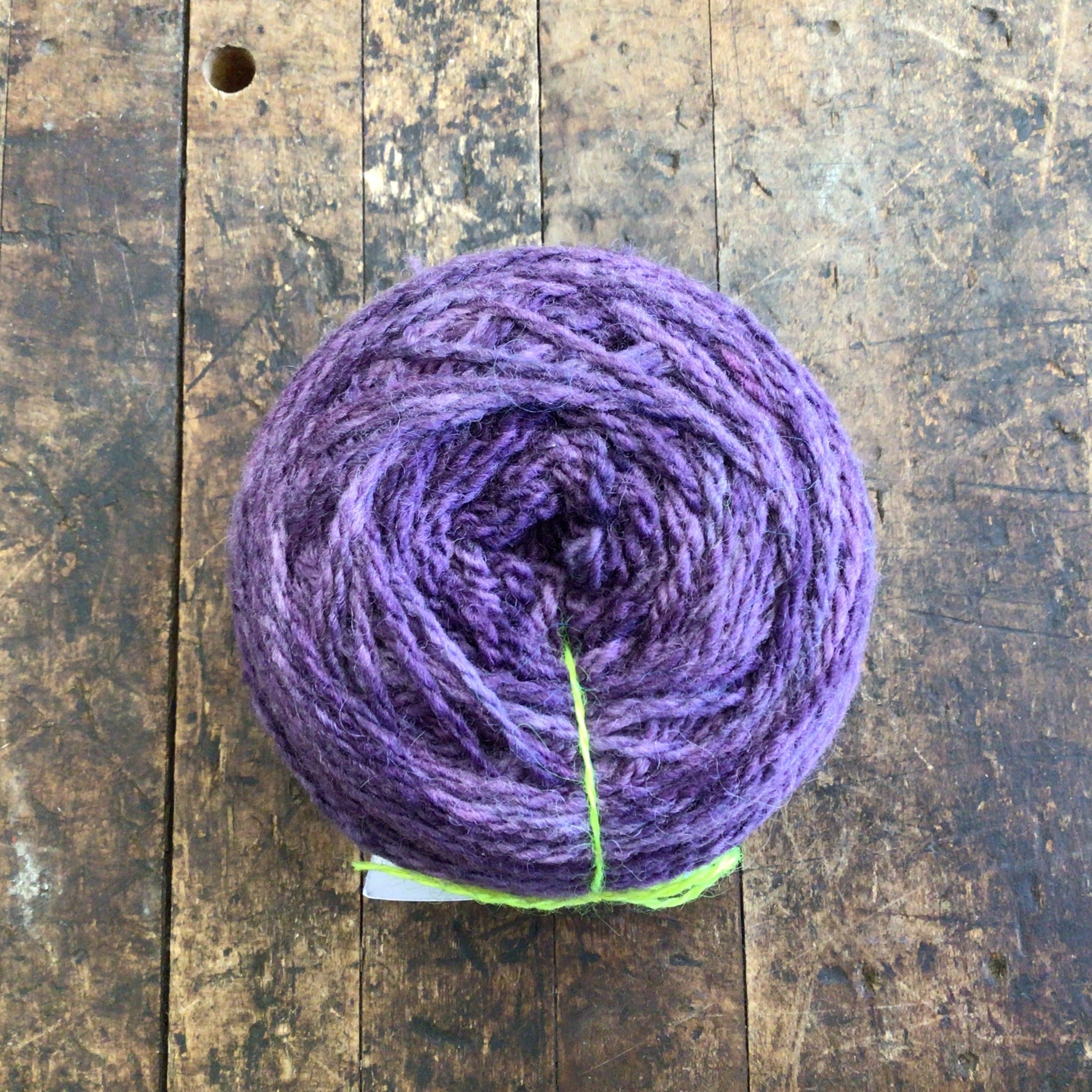 Tronstad Ranch Rambouillet 2 Ply Worsted Weight Yarn-Eggplant