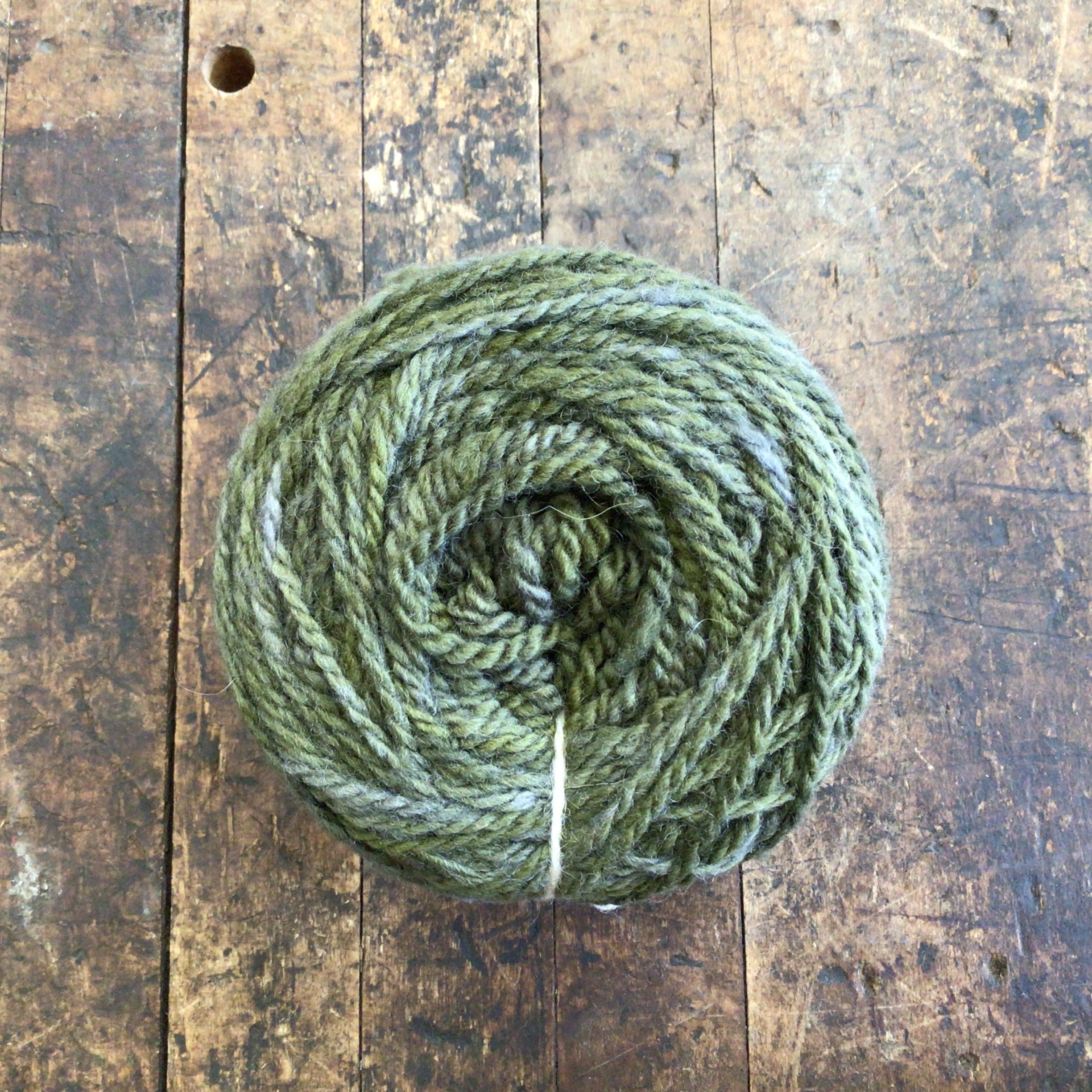 Tronstad Ranch Rambouillet 2 Ply Worsted Weight Yarn - Fern
