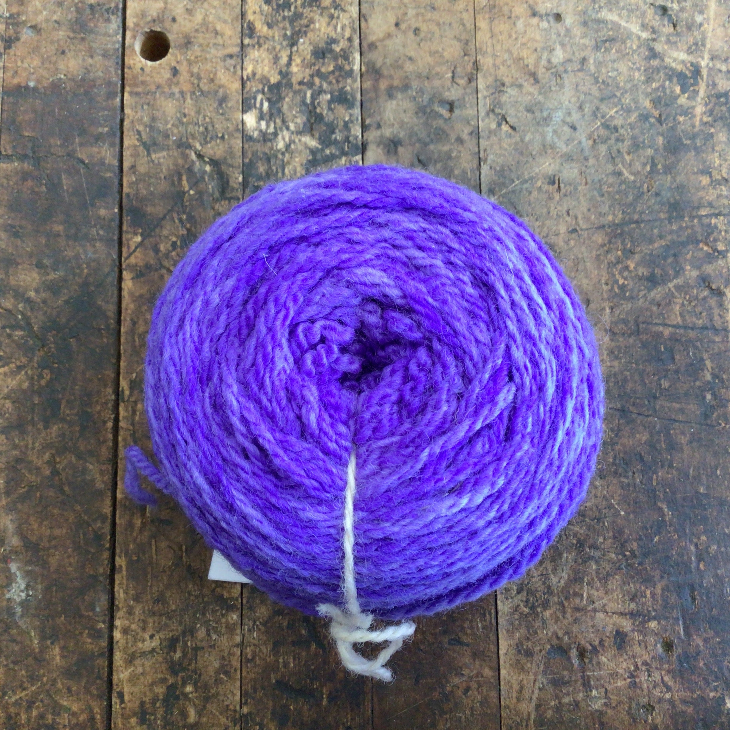 Tronstad Ranch Rambouillet 2 Ply Worsted Weight Yarn - Ultra Violet