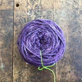 Tronstad Ranch Rambouillet 2 Ply Worsted Weight Yarn-Eggplant