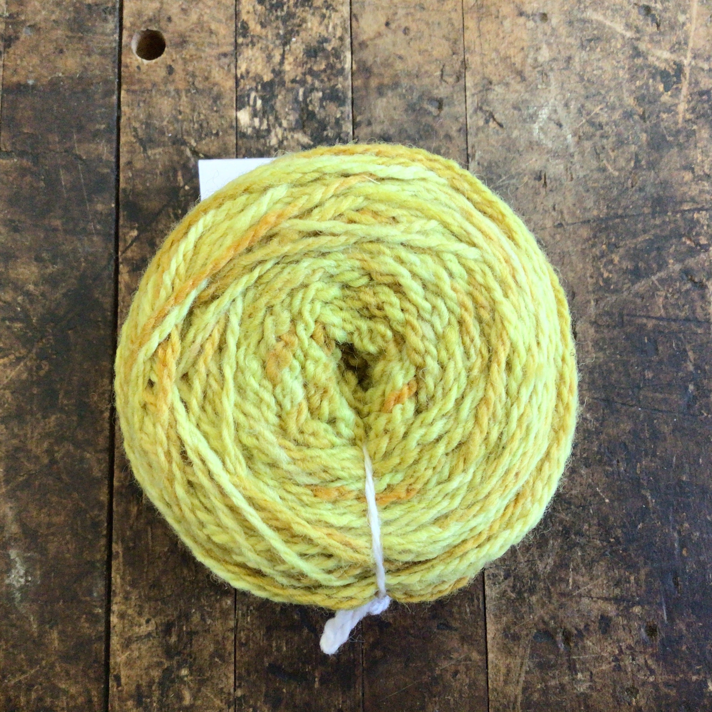 Tronstad Ranch Rambouillet 2 Ply Worsted Weight Yarn - Cowboy Gold