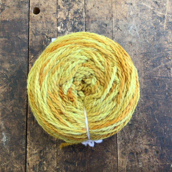 Tronstad Ranch Rambouillet 2 Ply Worsted Weight Yarn - Cowboy Gold
