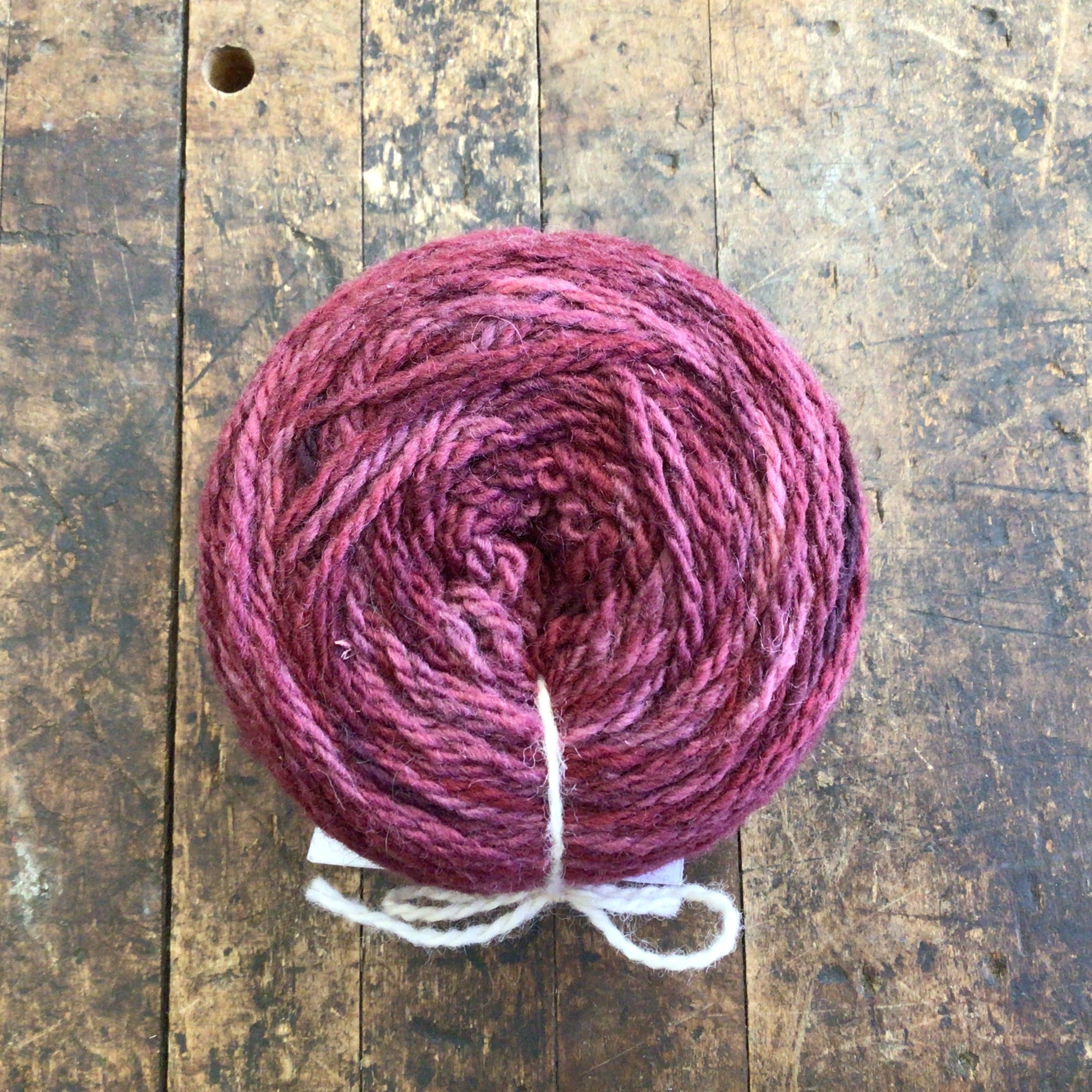 Tronstad Ranch Rambouillet 2 Ply Worsted Weight Yarn - Red
