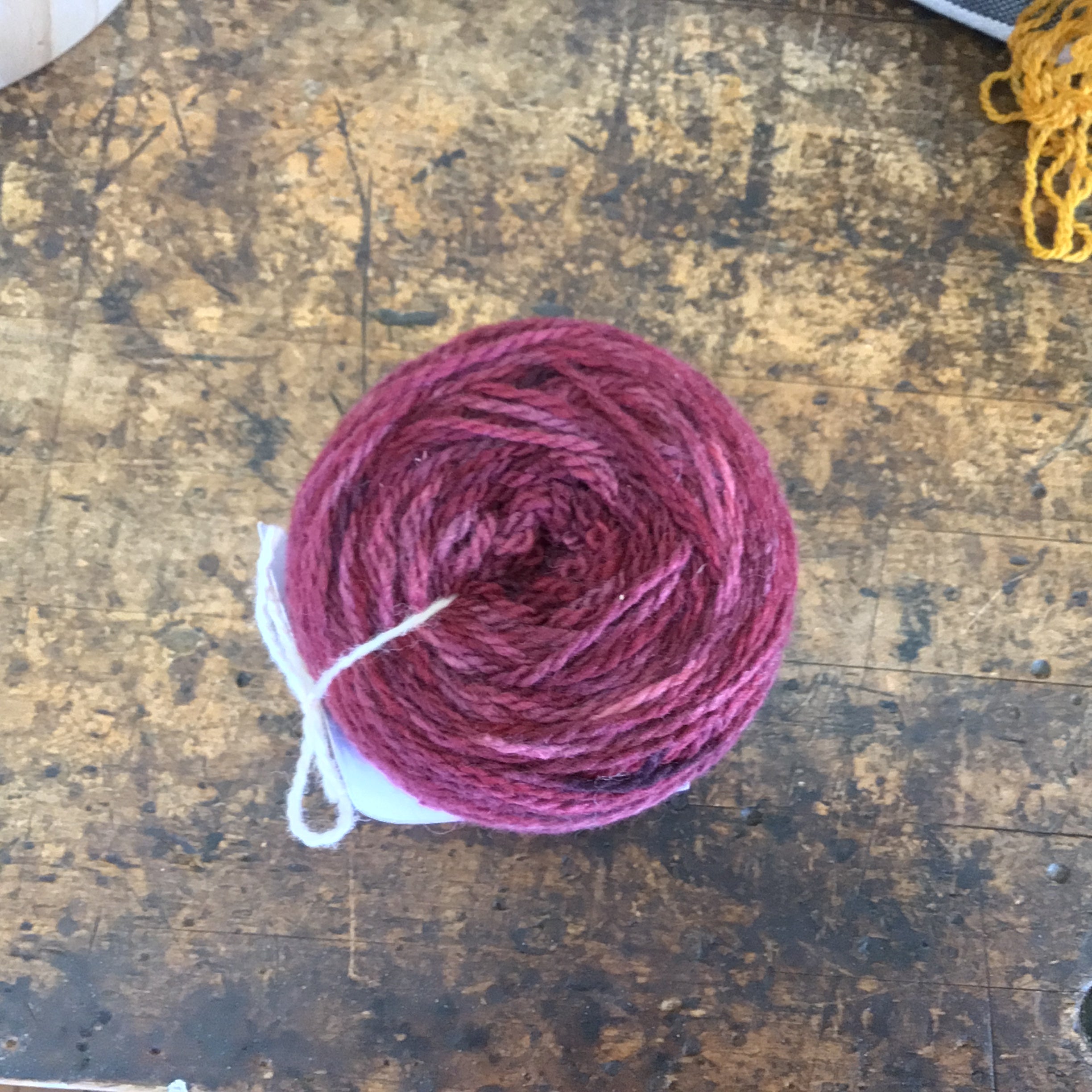 Tronstad Ranch Rambouillet 2 Ply Worsted Weight Yarn - Plum
