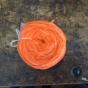 Tronstad Ranch Rambouillet 2 Ply Worsted Weight Yarn - Canteloupe