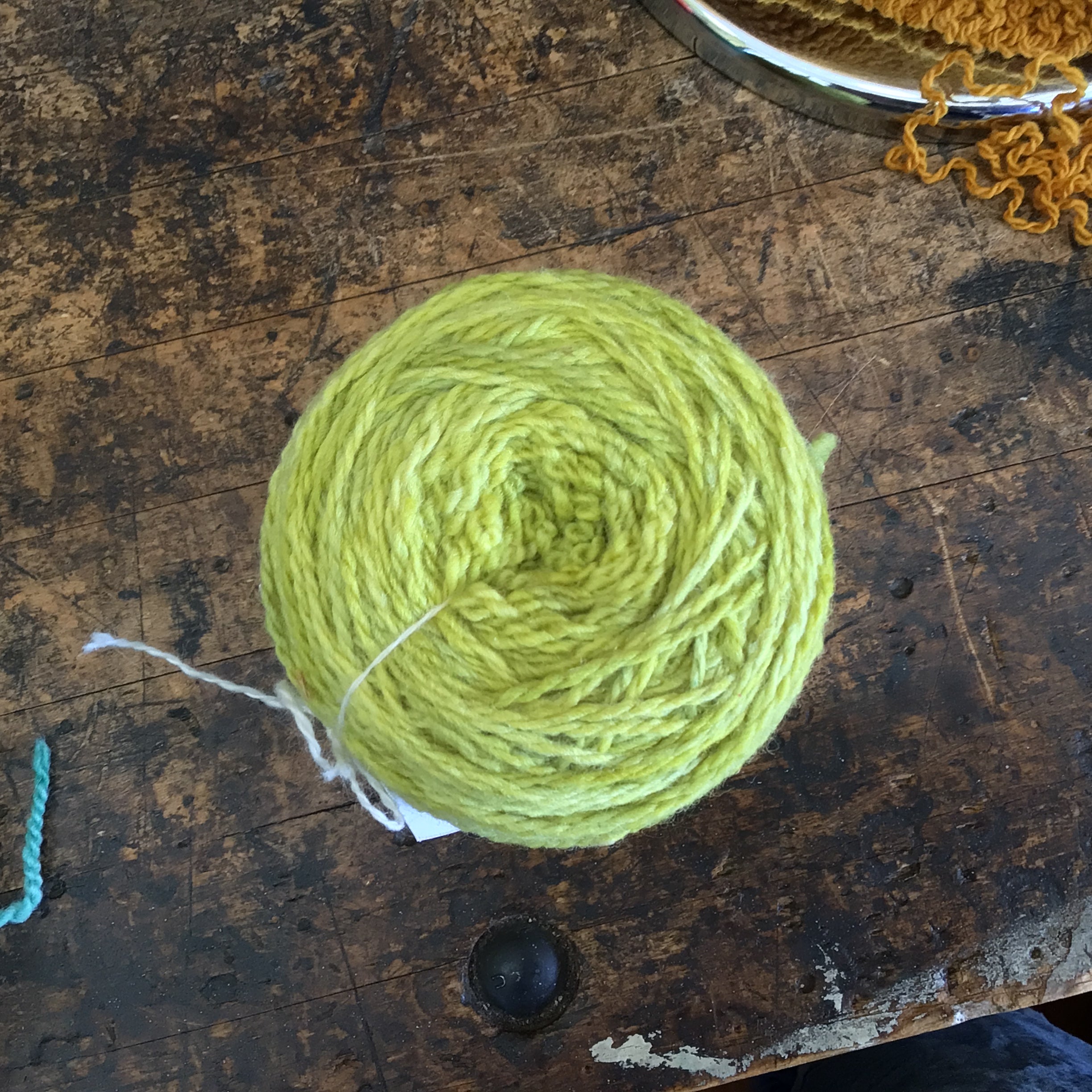 Tronstad Ranch Rambouillet 2 Ply Worsted Weight Yarn - Grasshopper
